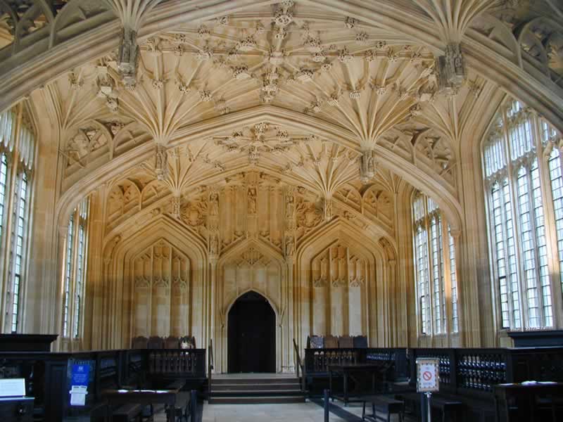 Oxford - College Examination Room
